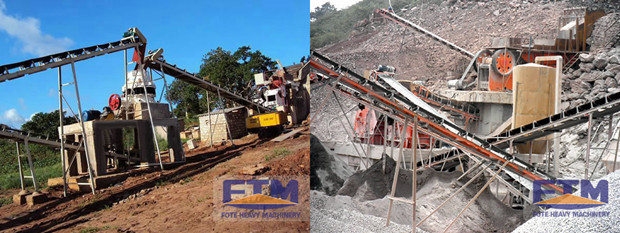 aggregate quarry crushing plant