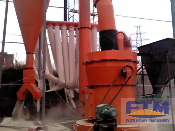 powder grinding plant