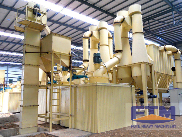 powder grinding plant