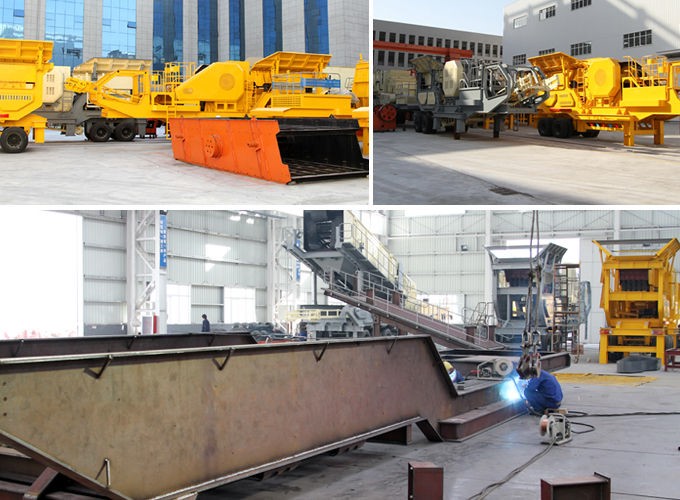 mobile crusher station