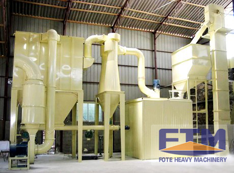 powder grinding plant