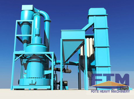 powder grinding plant