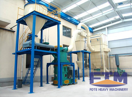 powder grinding plant