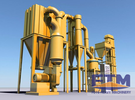 powder grinding plant