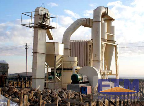 powder grinding plant