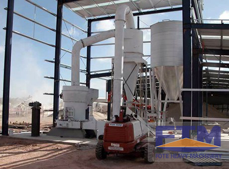 powder grinding plant