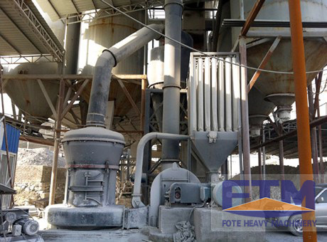 powder grinding plant