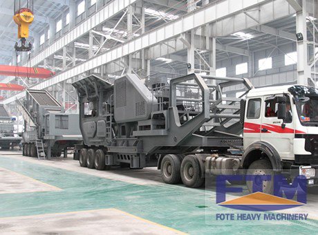 mobile crushing plant