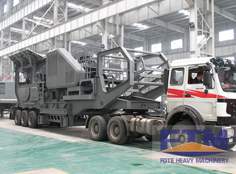 mobile crushing plant