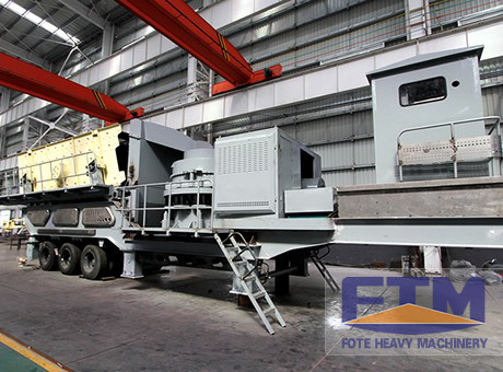 mobile crushing plant