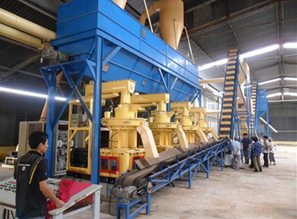 saw dust pellet machine 