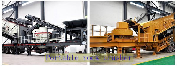 mobile stone crusher 