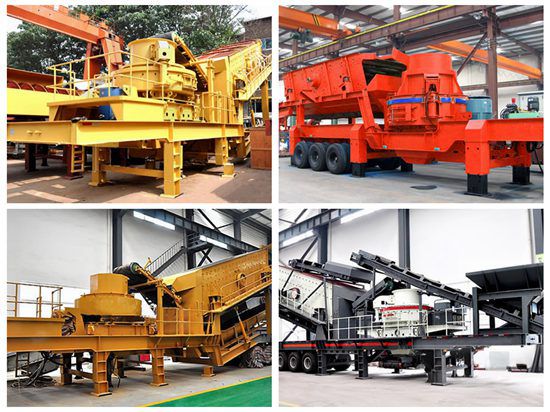 mobile crushing plant 