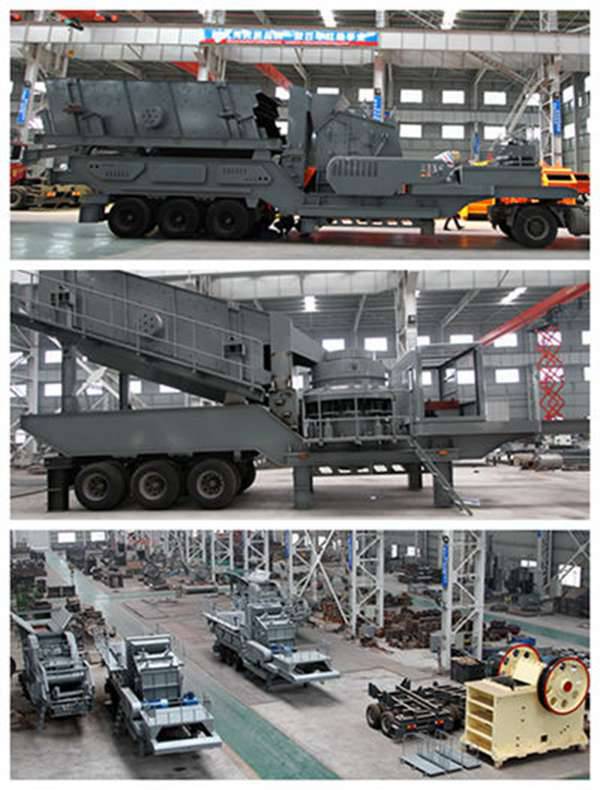 mobile crushing plant 