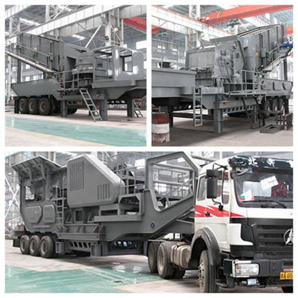 mobile crushing plant 