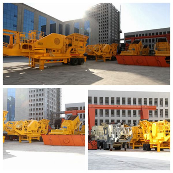 mobile crushing plant 