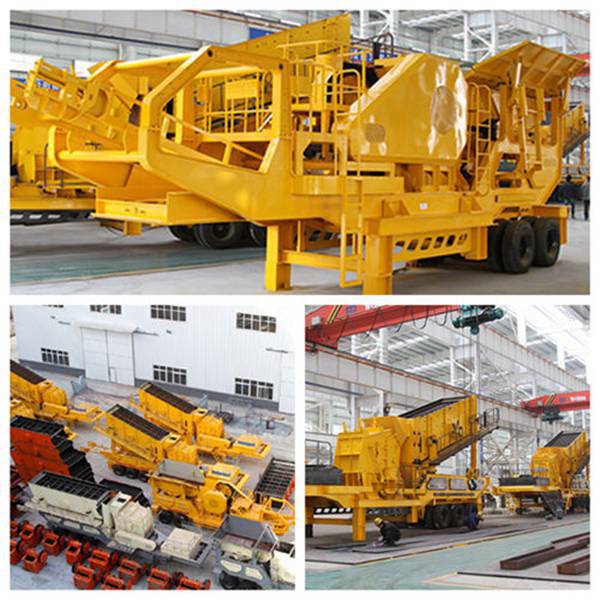 mobile crushing plant 