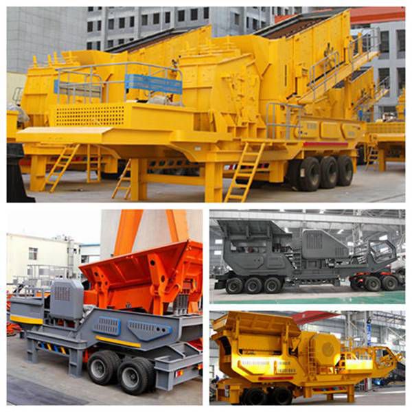 mobile jaw crushing plant 